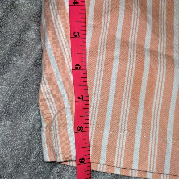 Lee Women's Legendary Regular Fit Chino Bermuda Stripped Bud Stripe Size 12 NWOT - Picture 8 of 11